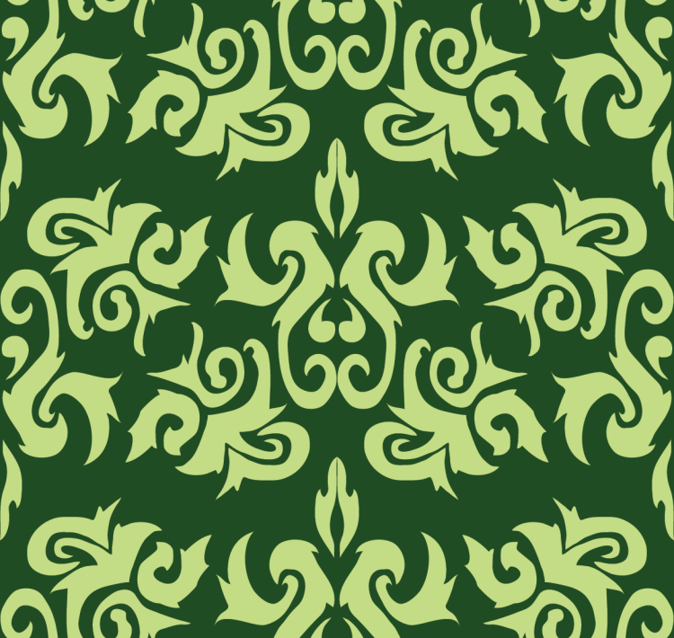 free vector Imperial Leaf Pattern